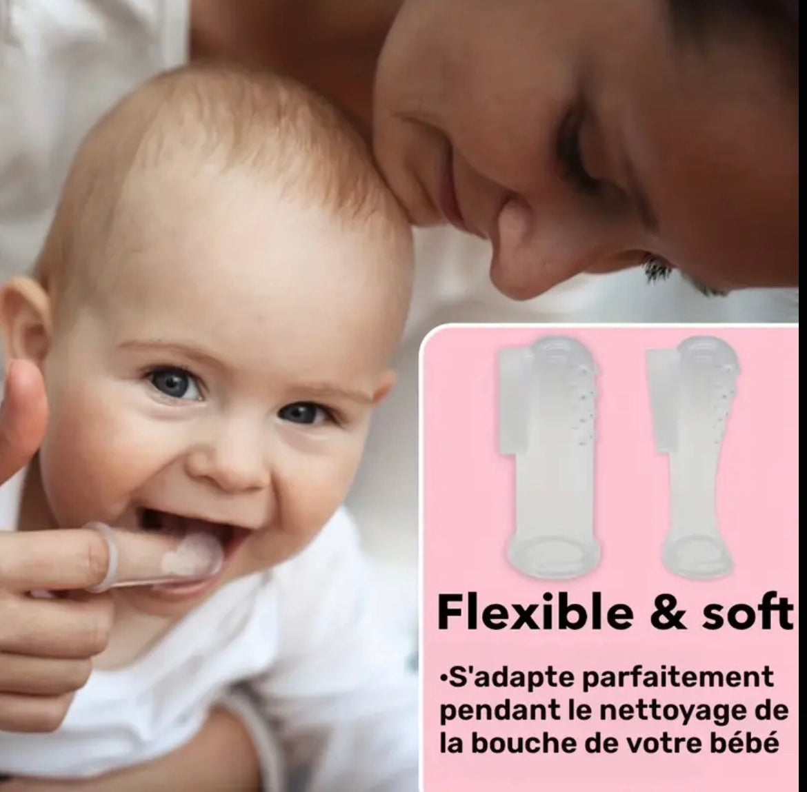 Brosse à dents ultra souple pour bébé 4