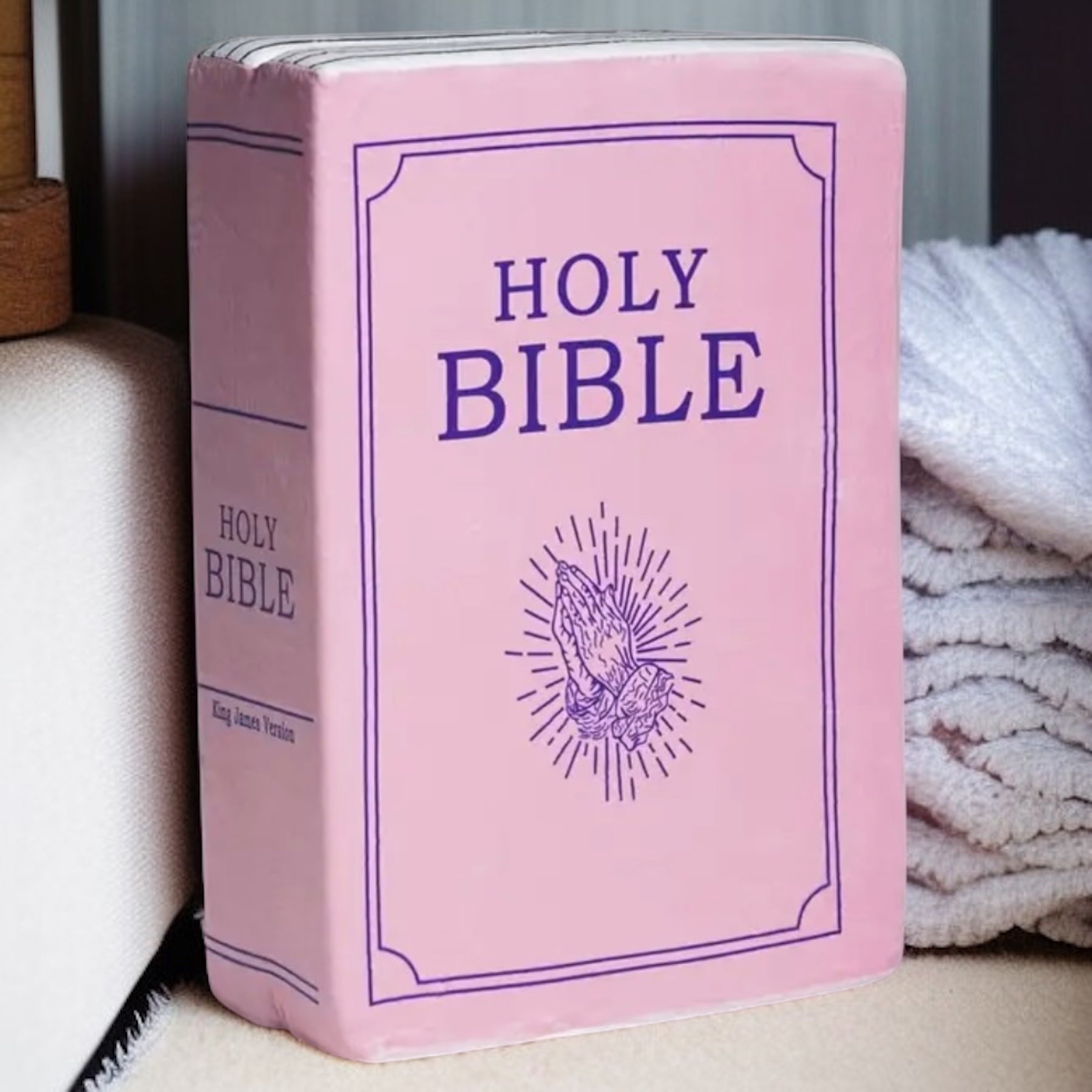 Décoratif Inspiré | Holy Bible Peluche - Oreiller - Coussin Précieux & Confortable 1
