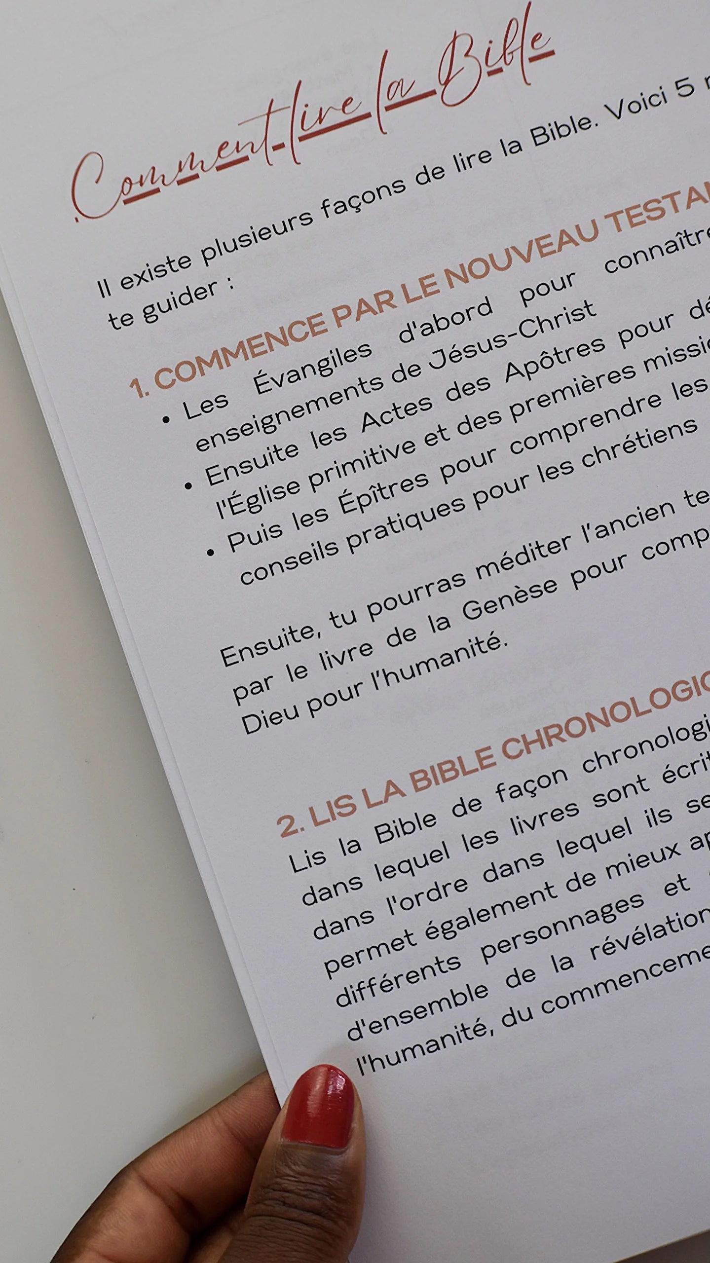 Carnet d'étude biblique "Mon moment avec Dieu" 2