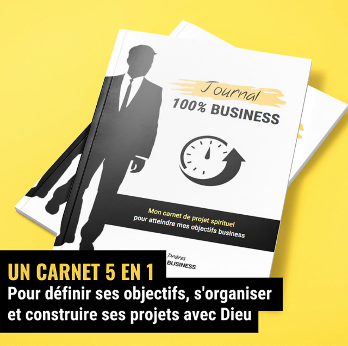 Journal 5 en 1 100% Business - Pratique & efficace