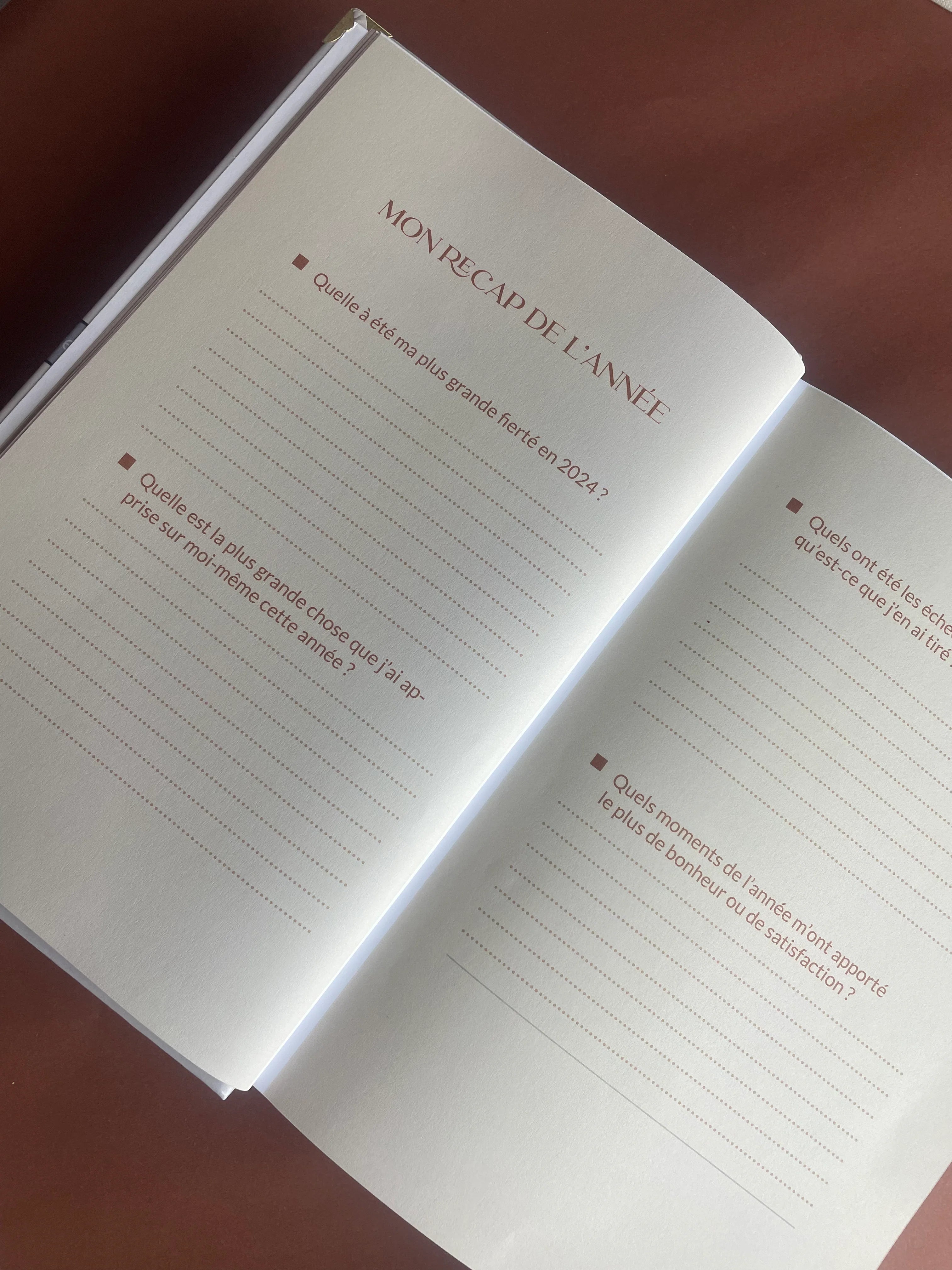 Planner Luxueuse Eclat de Foi | Version Harmonie 6