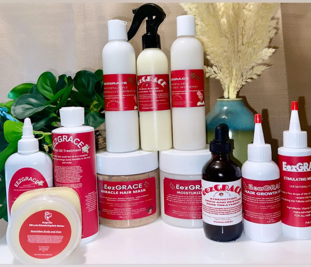 SOLUTION COMPLÈTE OMÉGA - ROUTINE CAPILLAIRE RÉPARATRICE | Eezgrace