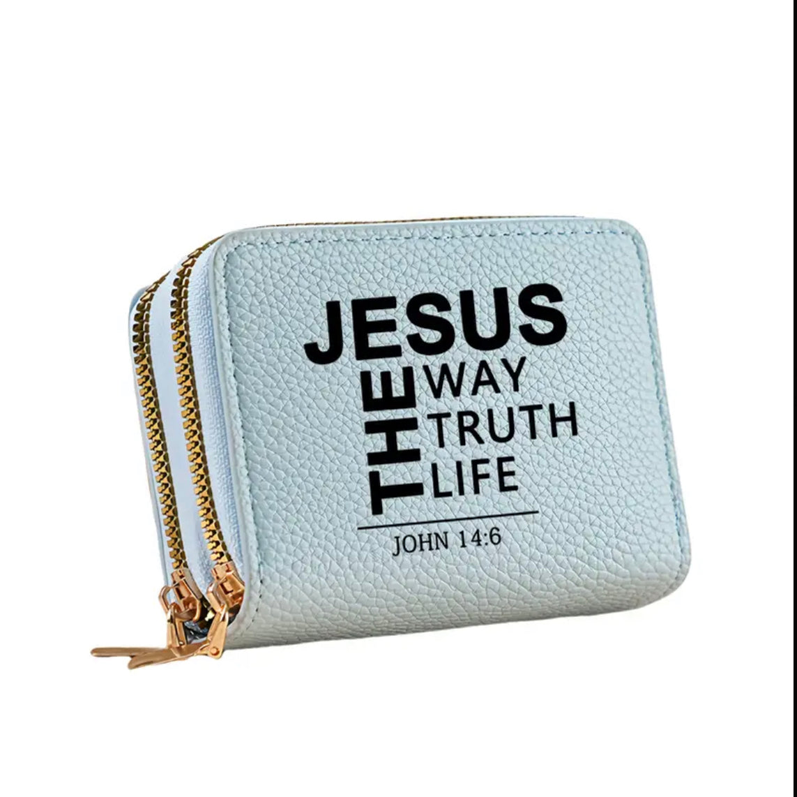 Portefeuille Élégance Inspirante – Double Fermeture & Organisation Parfaite