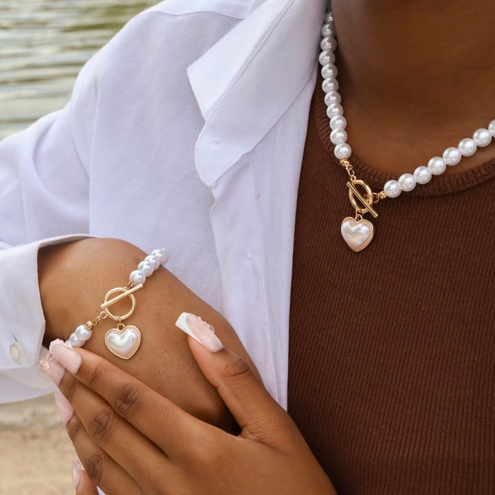 Collier + bracelet Élisabeth