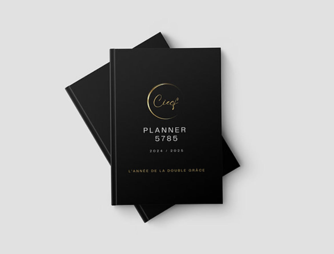 Planner 5785 - Congrès International des Entrepreneurs Chrétiens Francophones