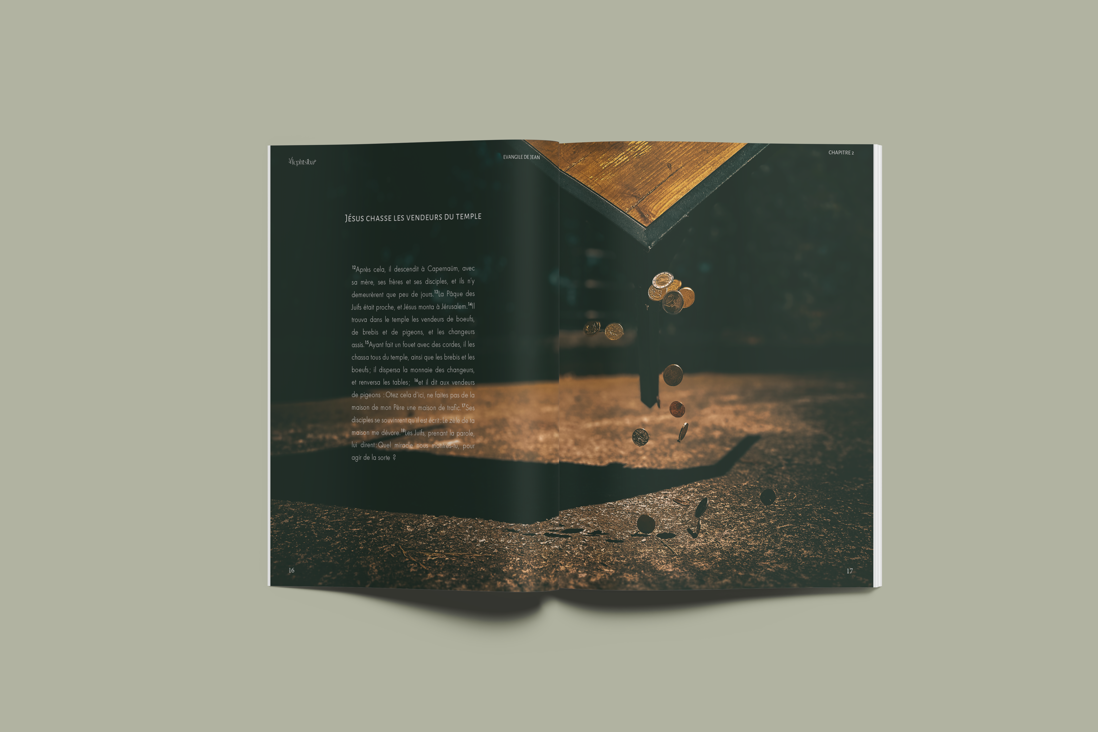 L’Évangile de Jean | Bible livre d'art 2