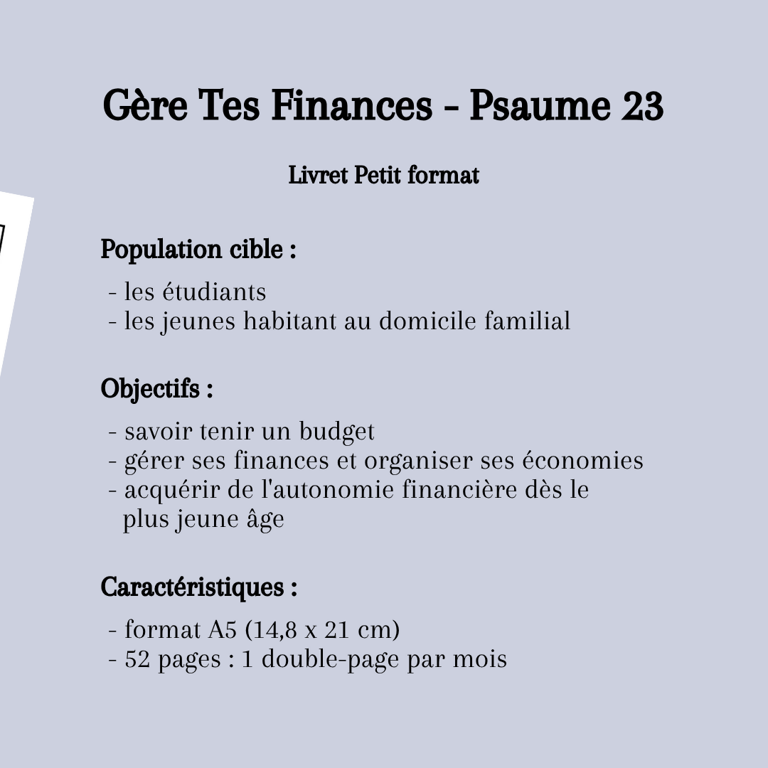 Le Petit Livret (étudiant) 3