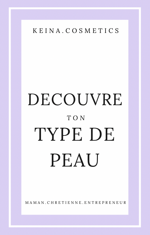 E-book : Découvre ton type de peau