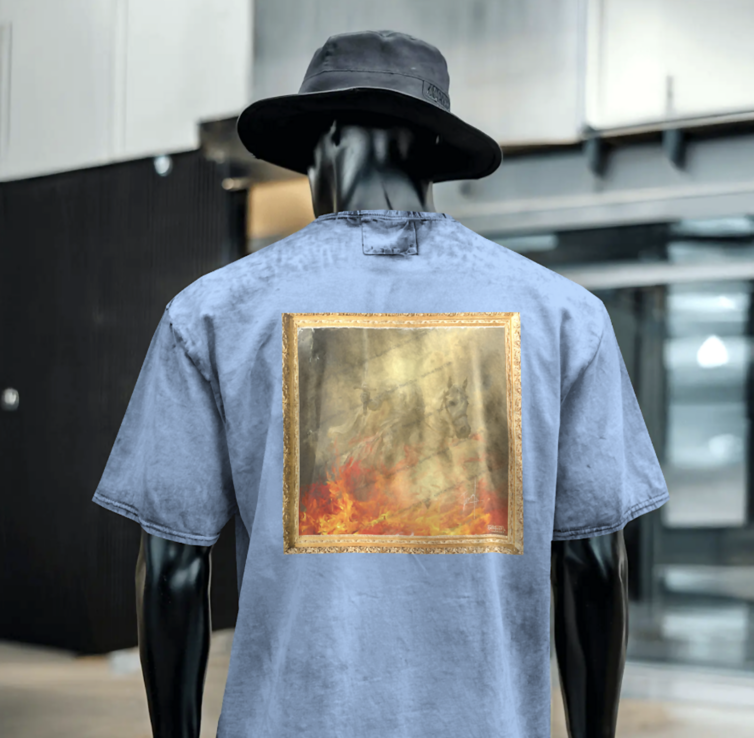 T-SHIRT oversize HOMME La CONQUÊTE